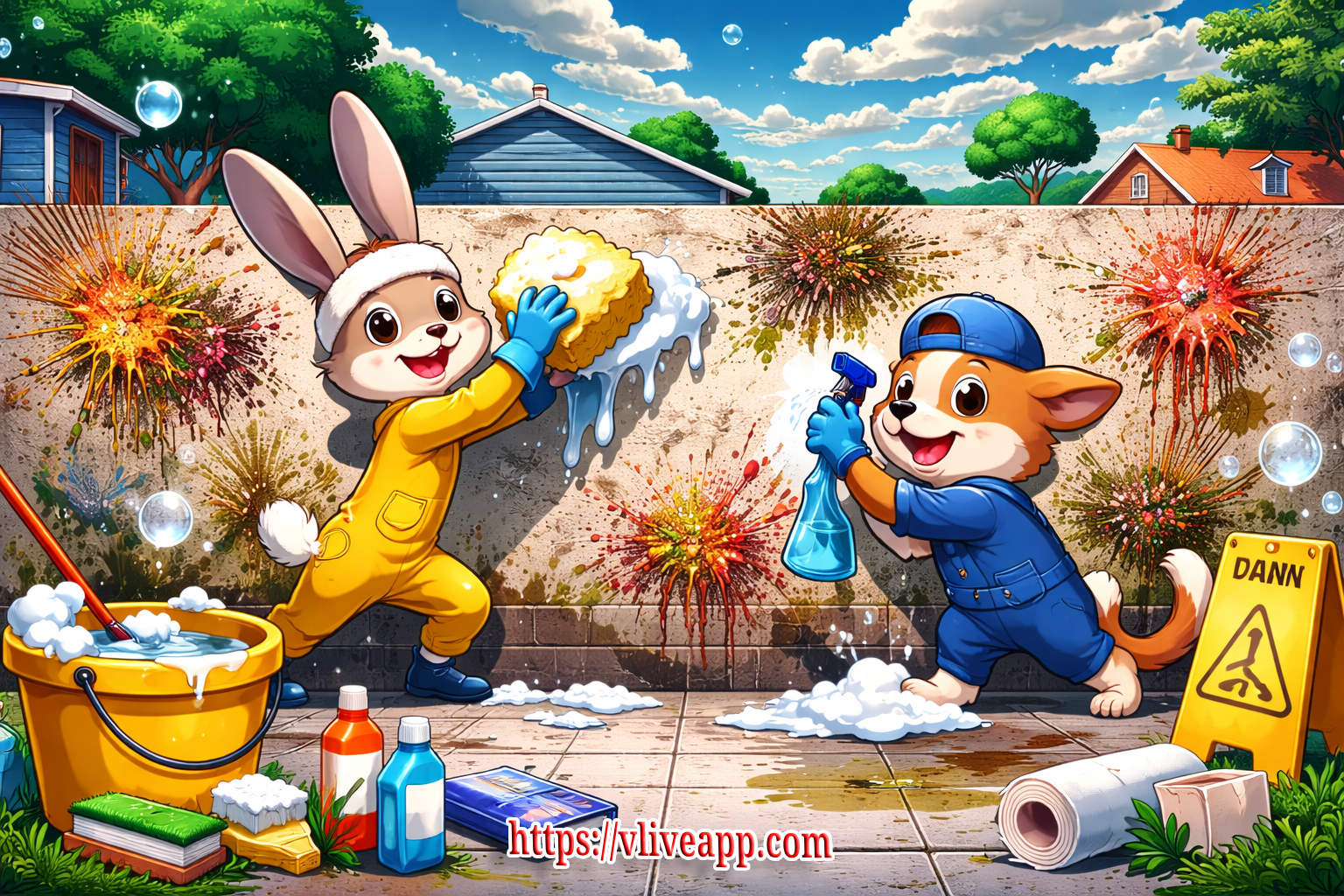 Clean It – jogo interativo para TikTok LIVE