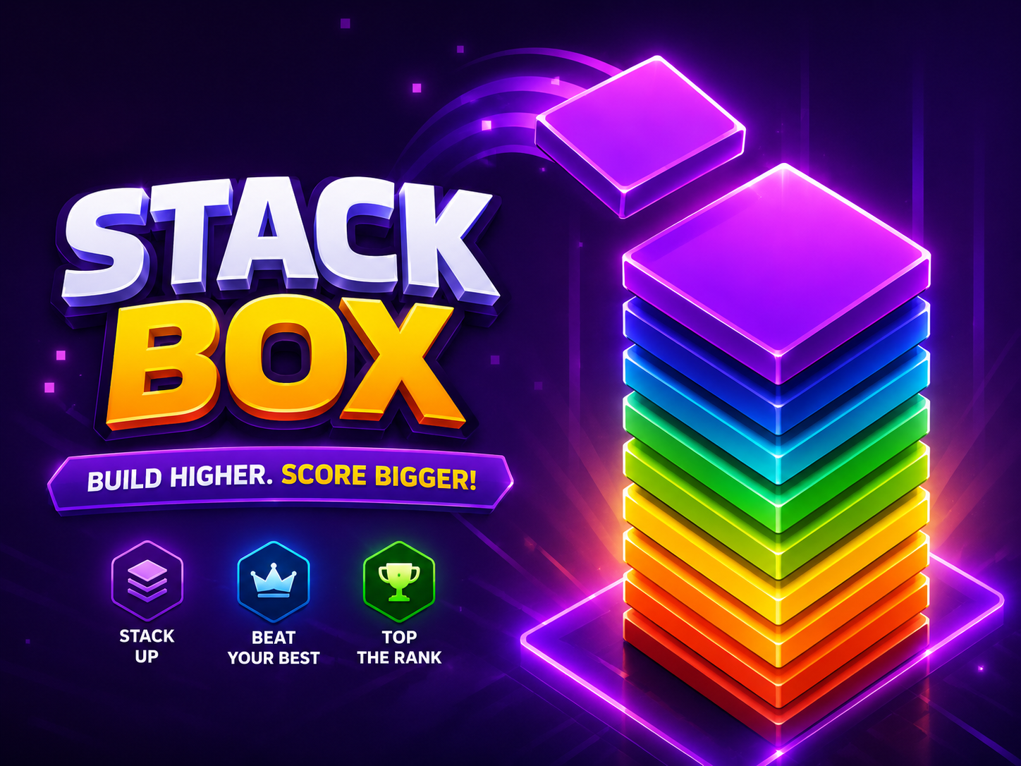 Stack Box – jogo interativo para TikTok LIVE