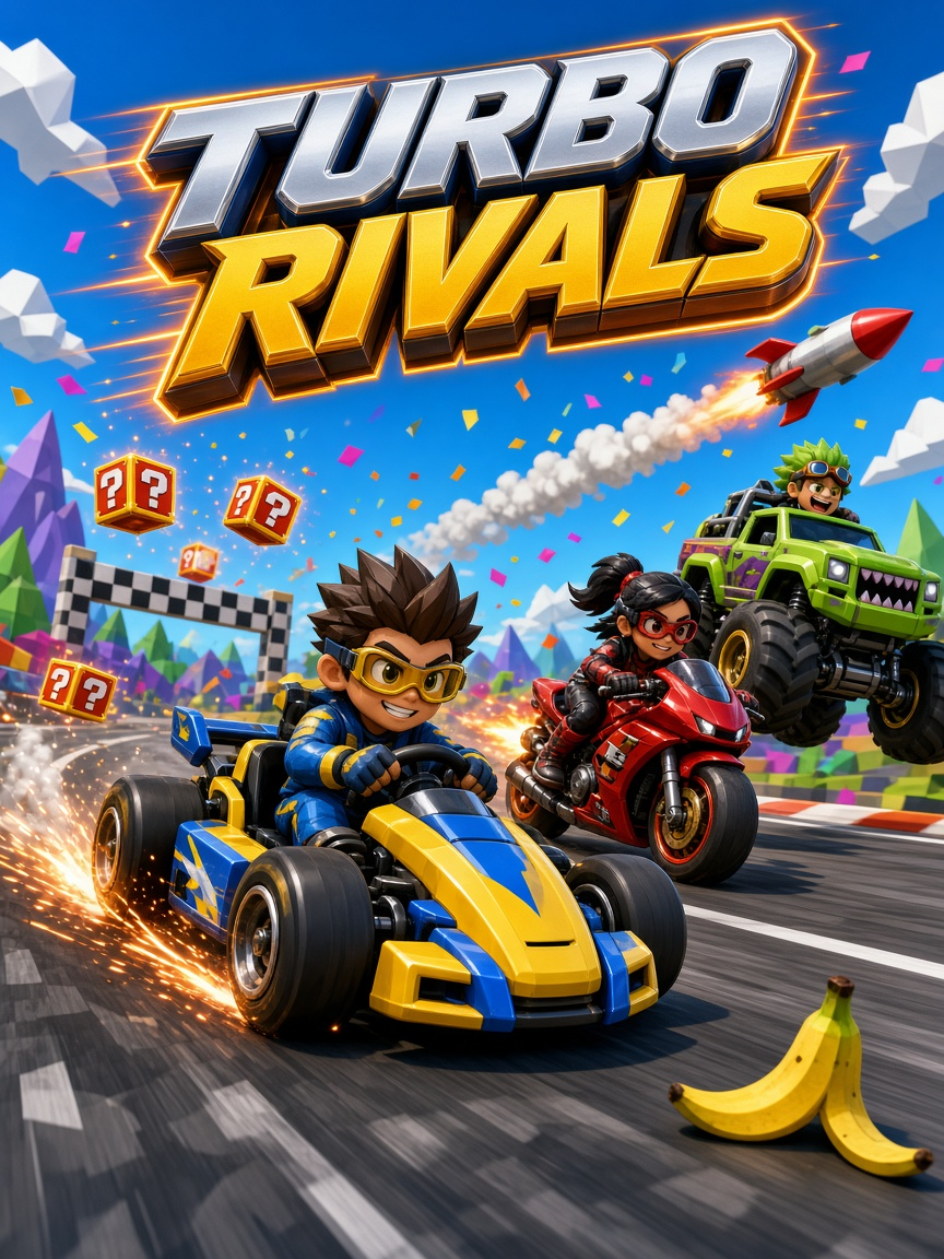 Turbo Rivals – jogo interativo para TikTok LIVE